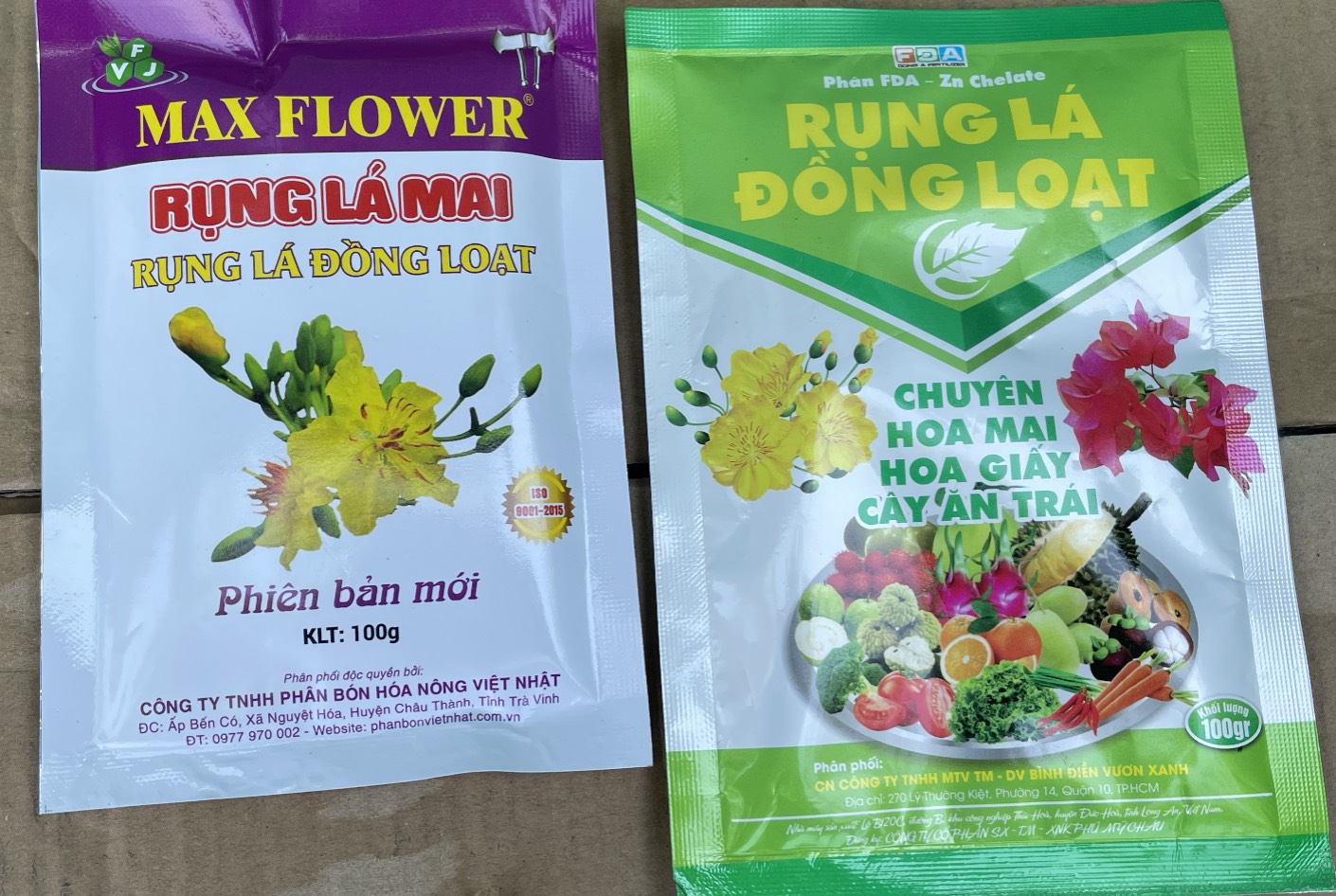 Rụng lá mai gói 100gr