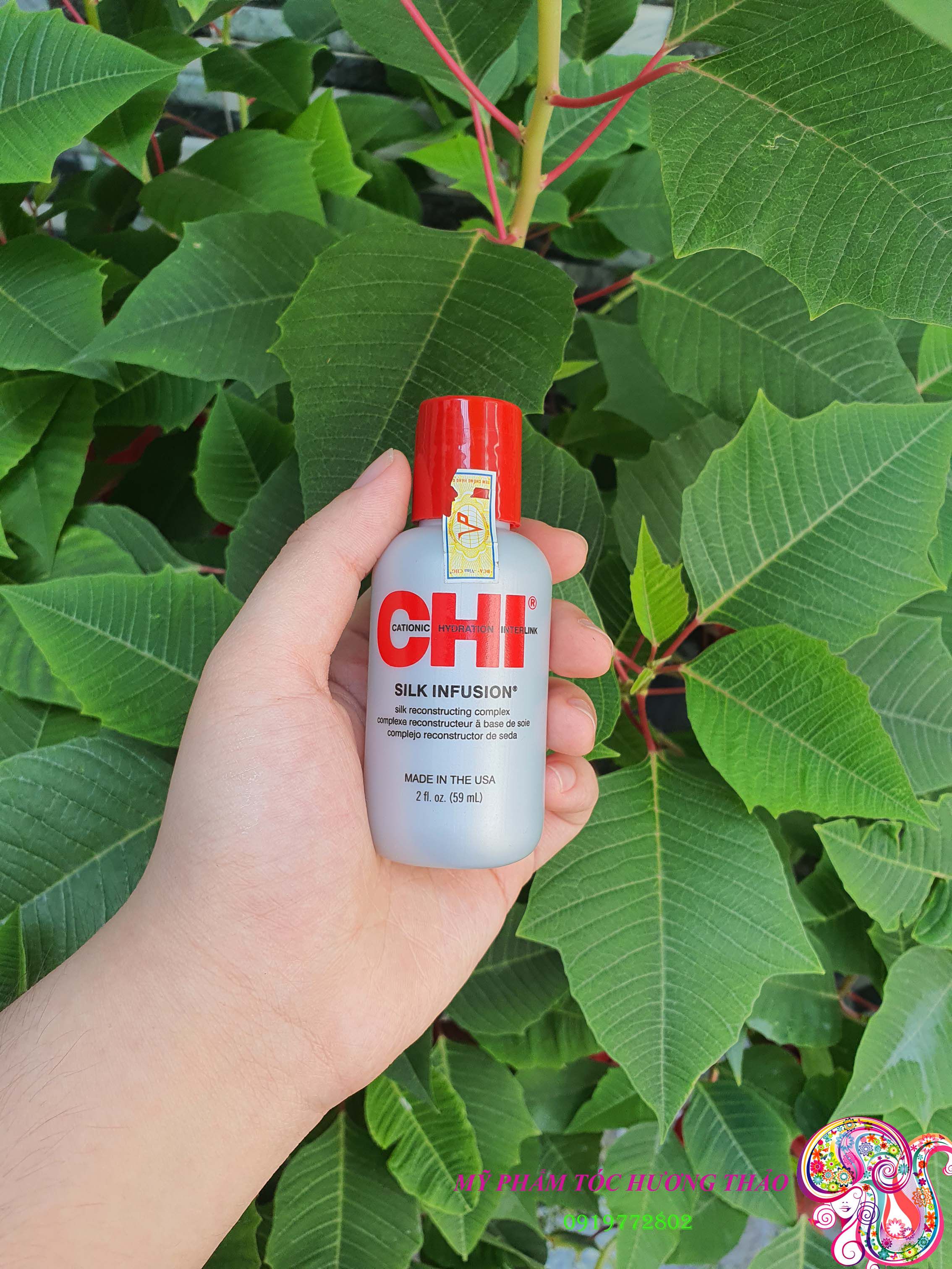 {USA} Tinh Dầu Dưỡng Tóc Bóng Mượt CHI SILK INFUSION RECONSTRUCTING COMPLEX (59ML/ 177ML/ 355ML)