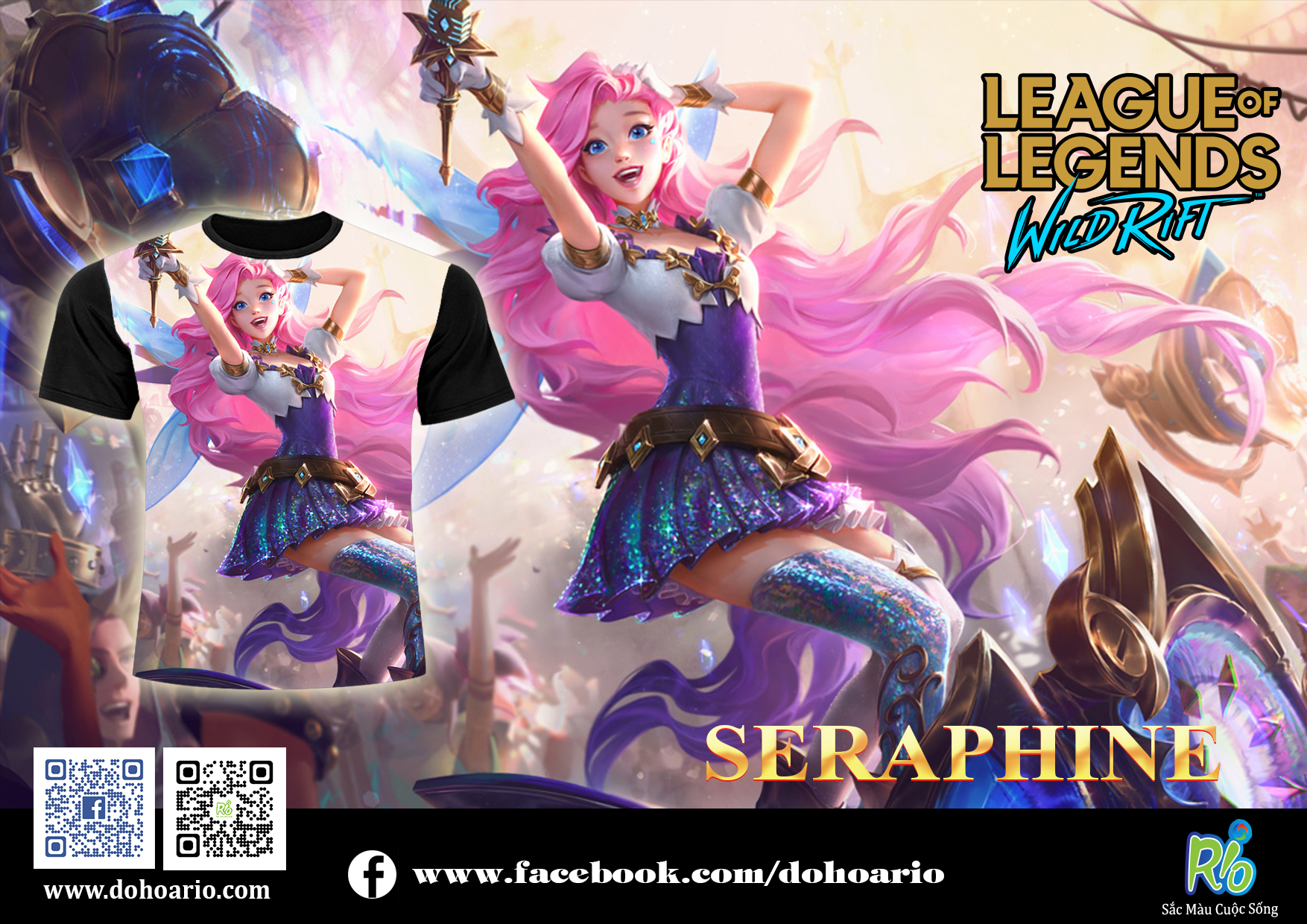 Áo LMHT - SERAPHINE