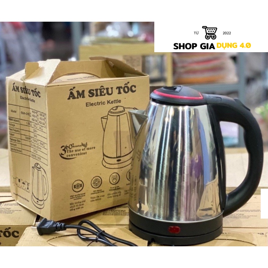 Ấm SIÊU TỐC không Ruột 5L - ĐẠT TƯỜNG và ấm 1,8 L