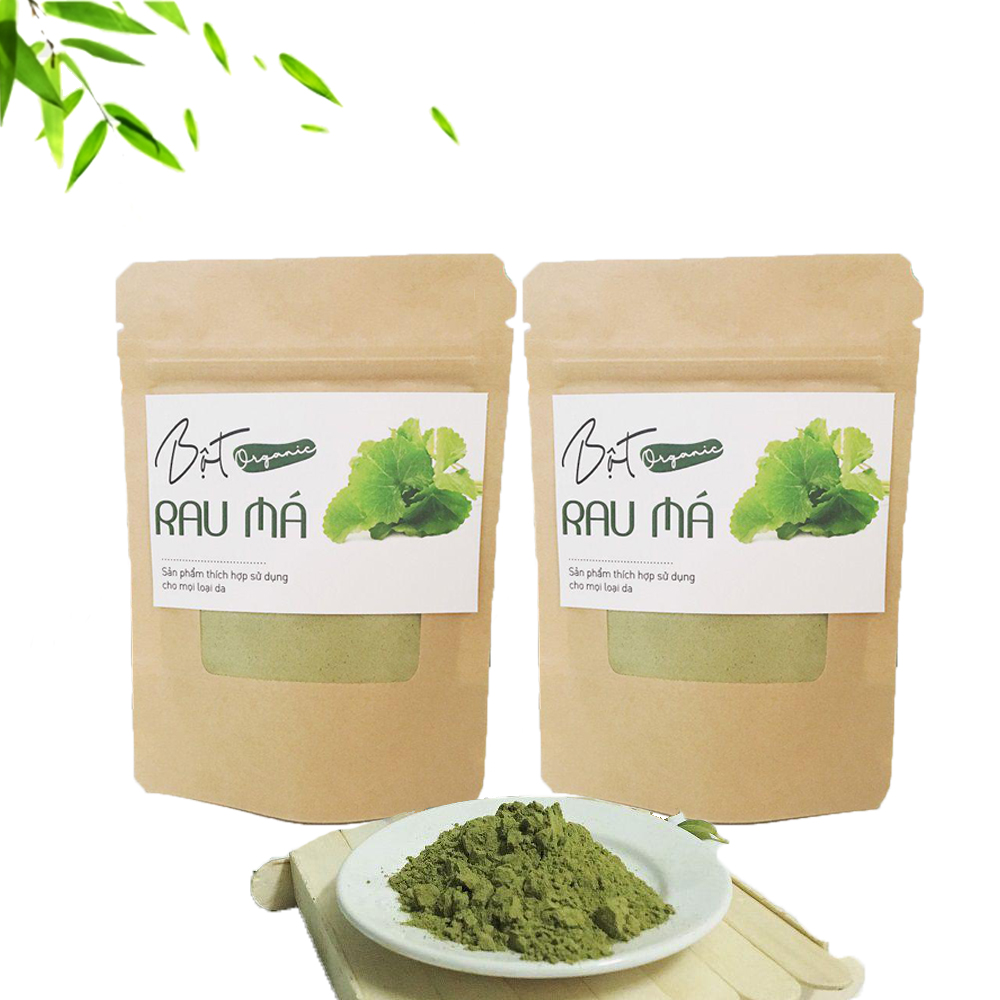 Combo Bột Dưỡng Trắng Da ( Rau Má + Diếp Cá) Gói 100gr