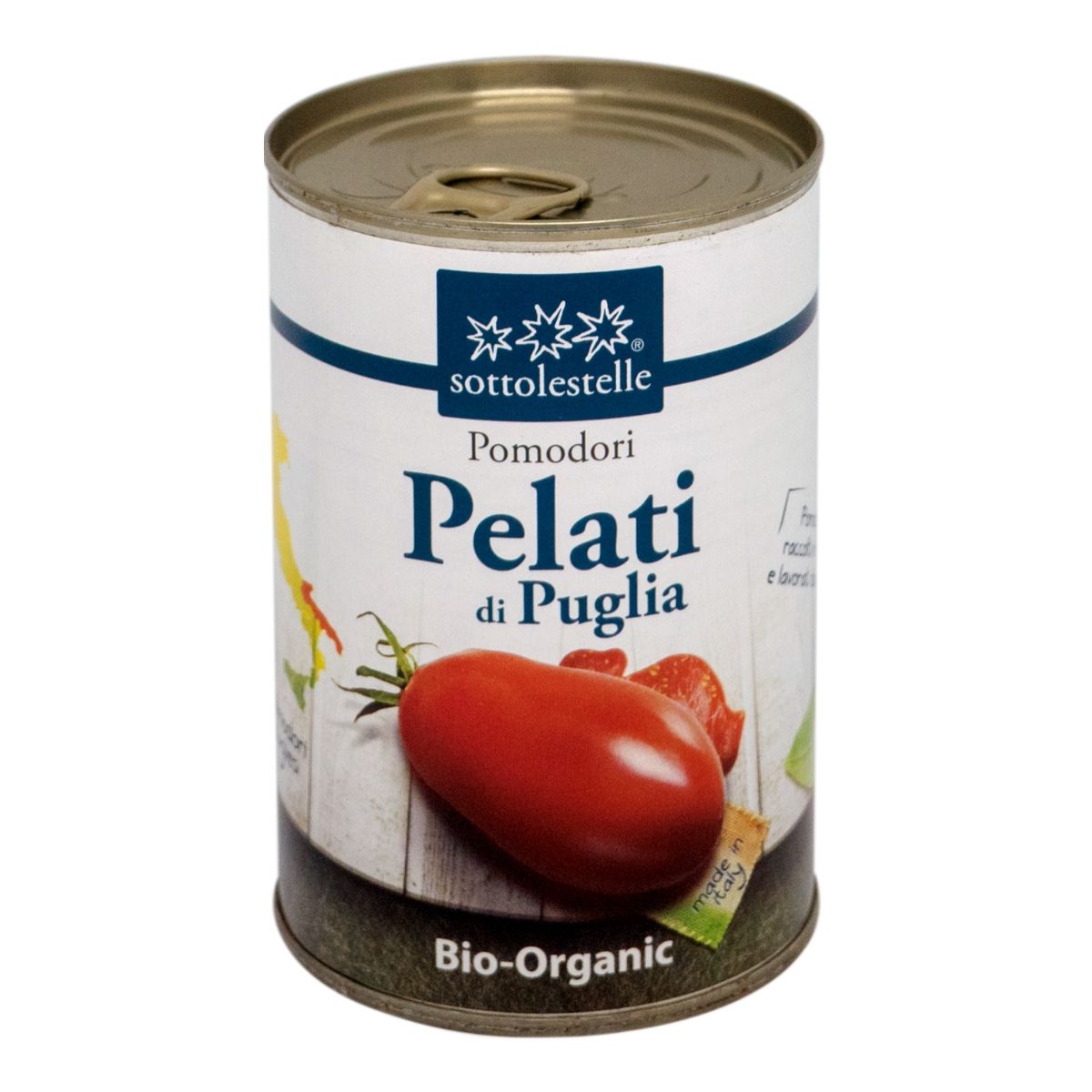 Cà chua hữu cơ bóc vỏ Sotto Ý 400g