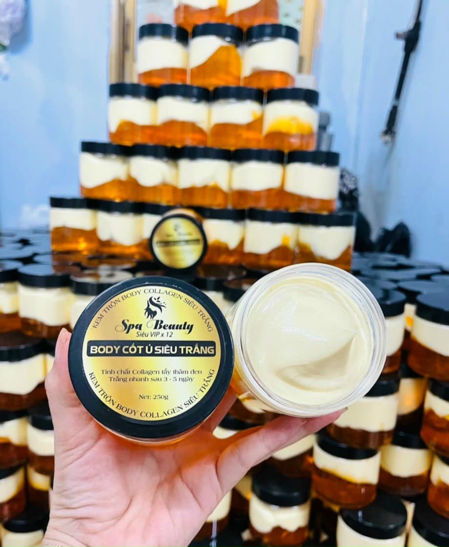 Combo 2 hủ - Kem Cốt Thái Mix Serum Siêu Trắng Nhanh Bặt Tone sau vài ngày sử dụng