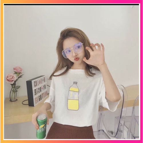Áo thun cotton, áo thun unisex tay lỡ