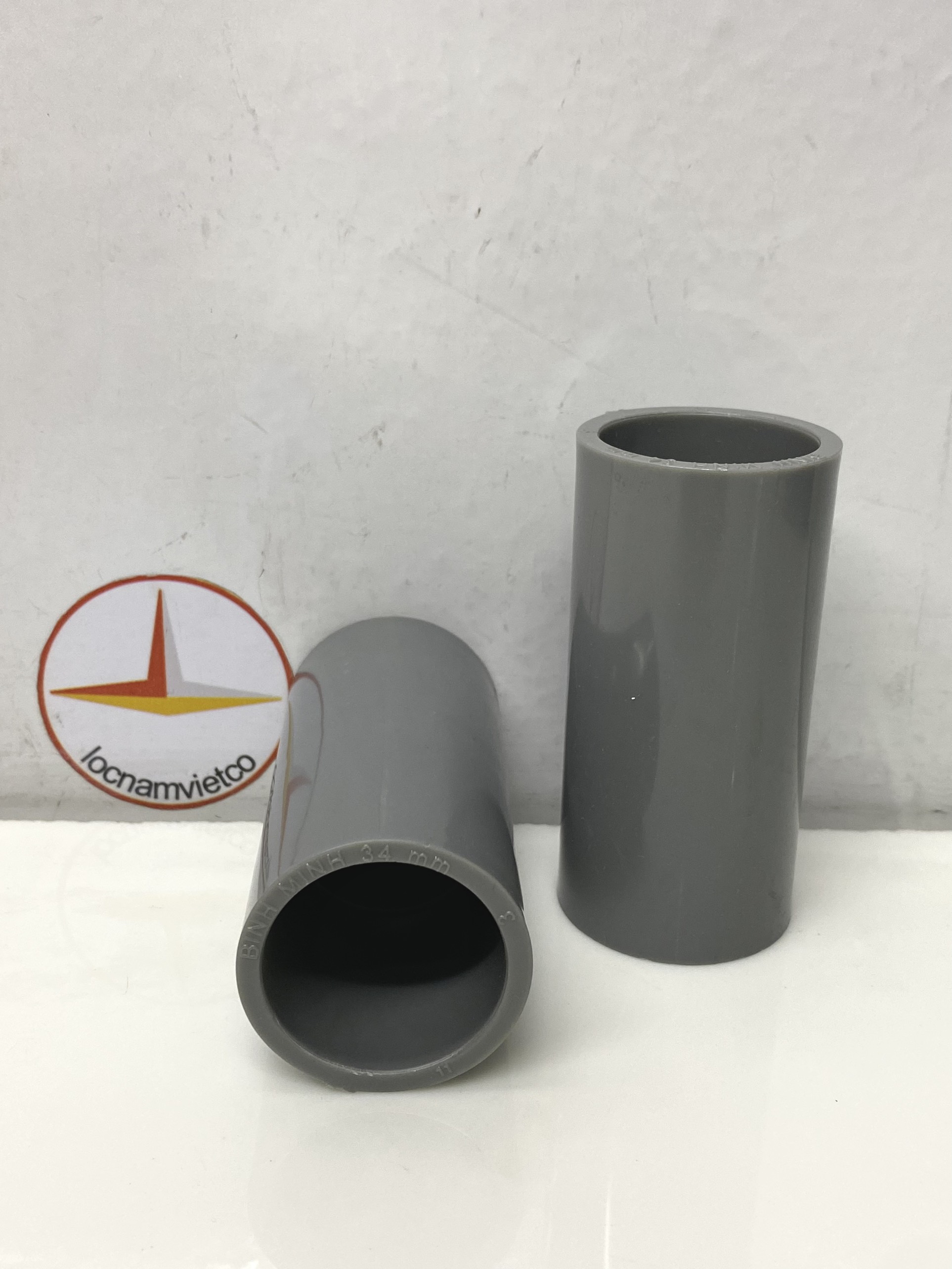 Nối 34 nhựa PVC Bình Minh (Plaint Socket)_N34 (10 cái)