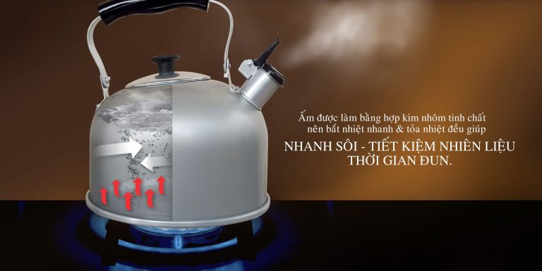 Ấm nấu nước reo 5L Kim Hằng