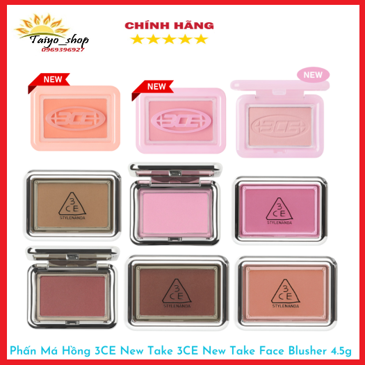 Má Hồng 3CE New Take Face Blusher