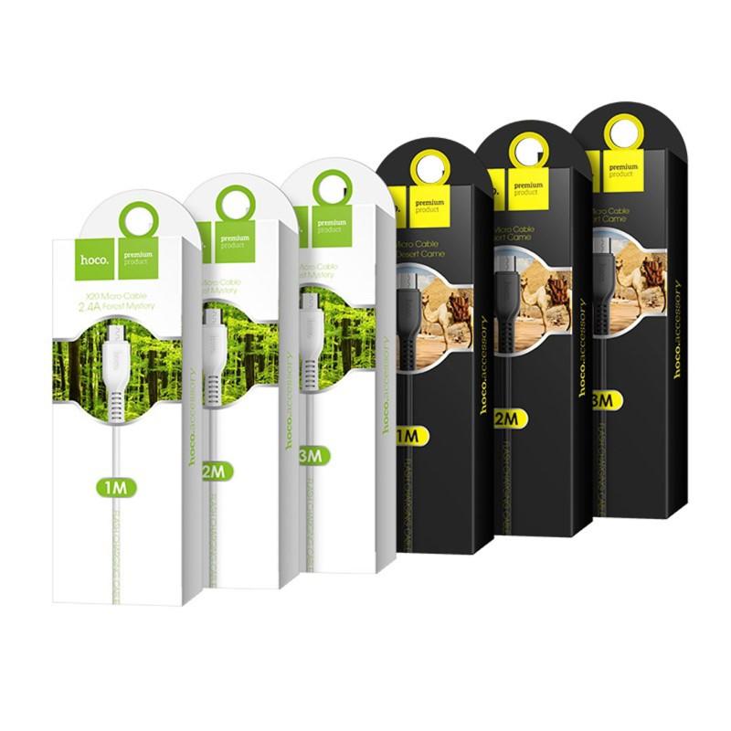 [HCM]cáp sạc Micro USB Hoco X20 dài 2M ( sản phẩm có 2 màu)