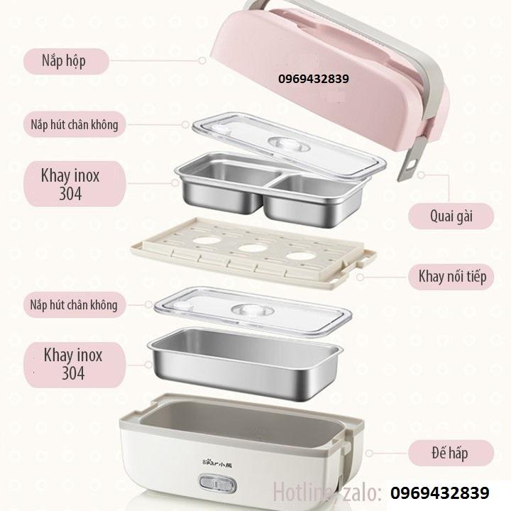 Hộp cơm cắm điện cao cấp Bear DFH-B10J2