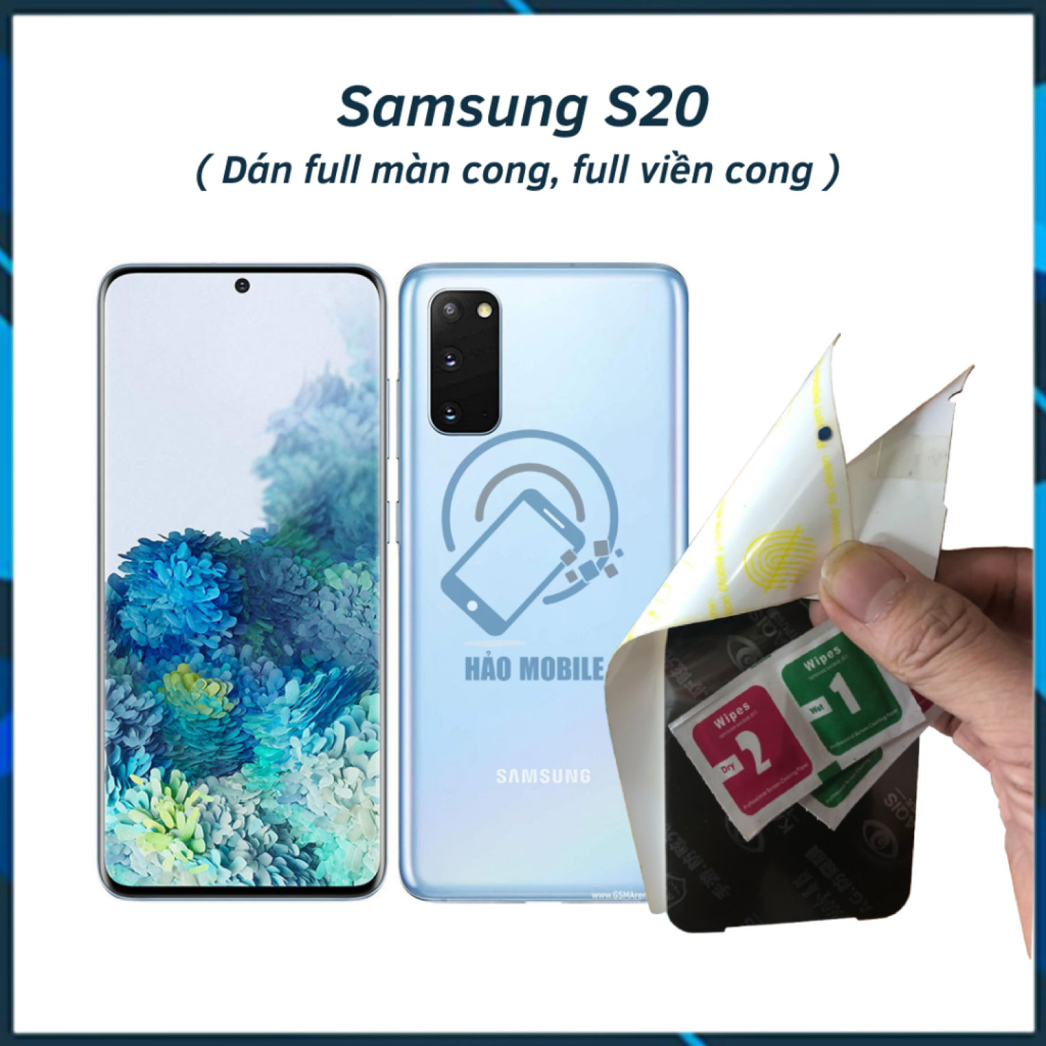 Miếng dán dẻo PPF cho Samsung S20 trong suốt và chống nhìn trộm, full màn cong