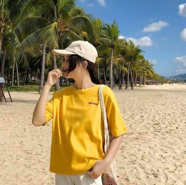 áo phông in chữ nothing