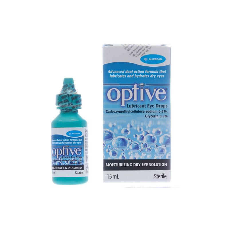 Dung dịch nhỏ mắt OPTIVE 15ML giúp mắt bớt mỏi