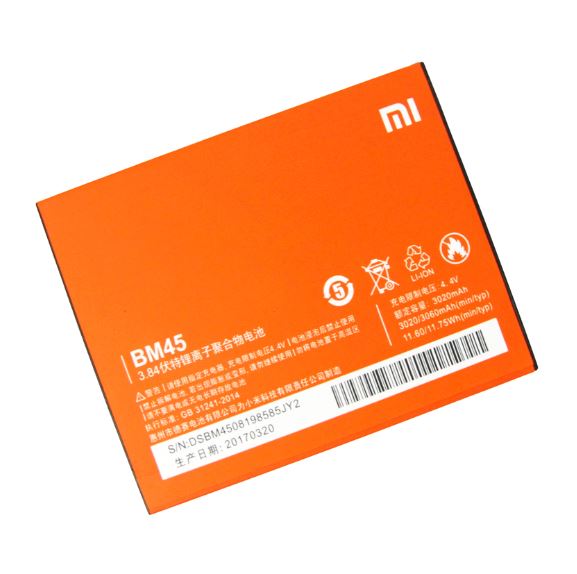 Pin Xiaomi Redmi note 2 BM45 xịn