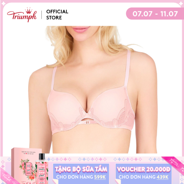 [Voucher 20K + Quà Sữa tắm cho đơn 699K từ 7.7-11.7] Áo ngực Triumph Everyday Summer WHU