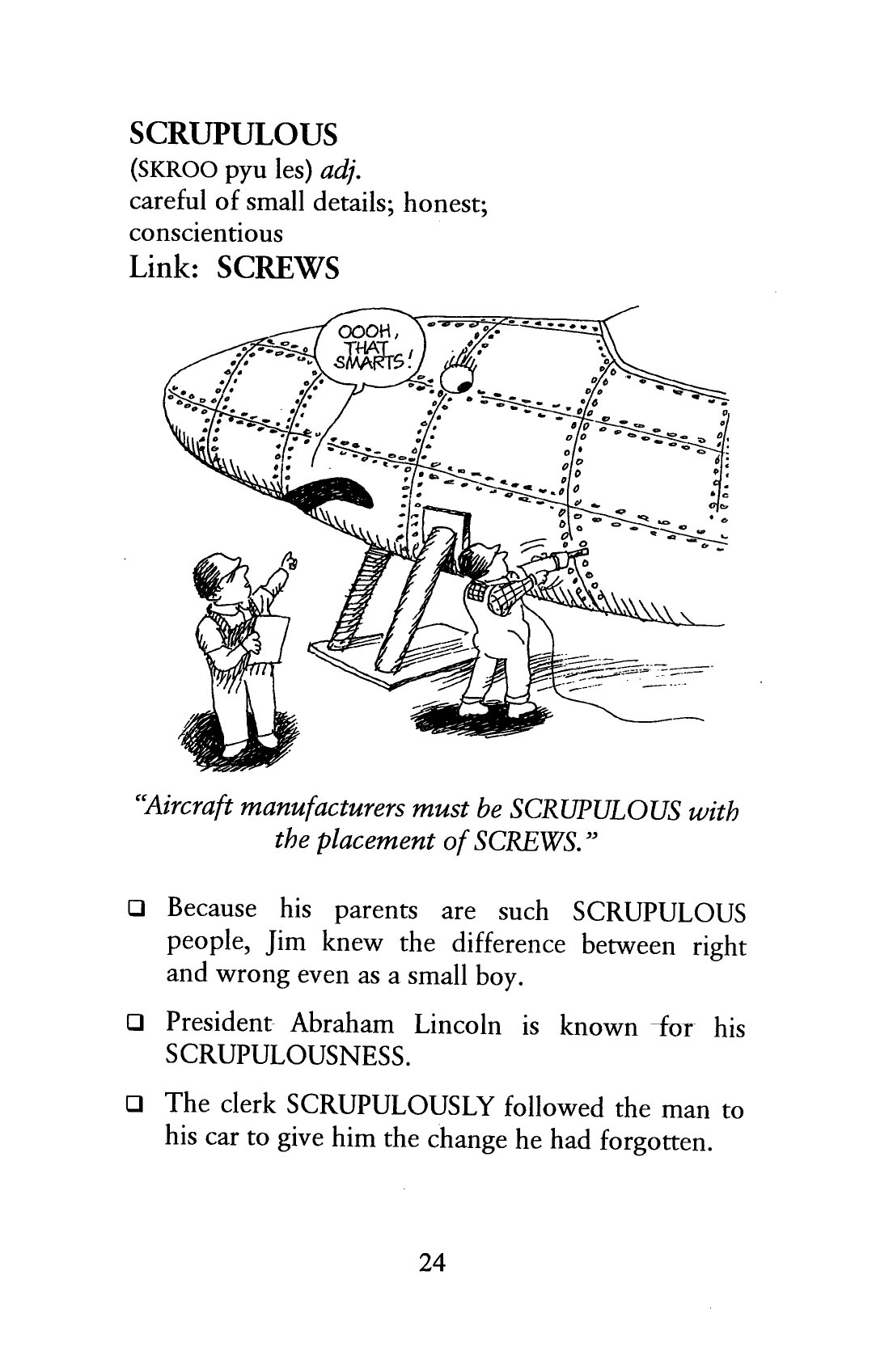 VOCABULARY CARTOONS II SAT WORD POWER (Sách đen trắng)