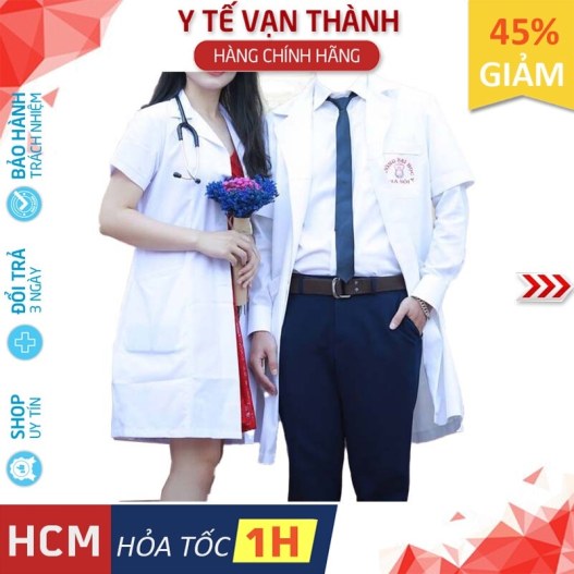 May áo blouse bác sĩ, điều dưỡng, y tá giá gốc, uy tín | gtbaoan.com