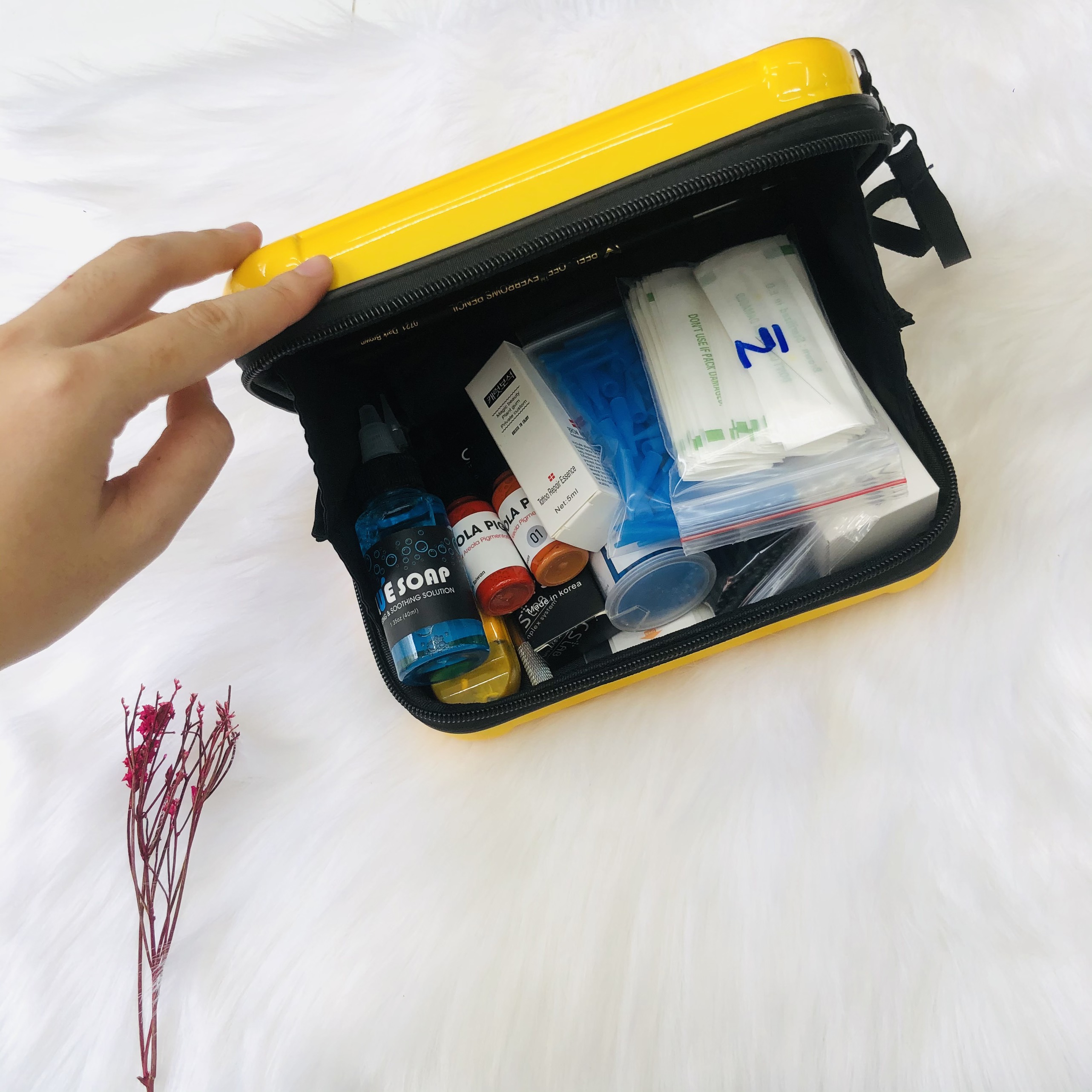 [HCM]Cốp vali mini - Đựng đồ phun xăm trang điểm