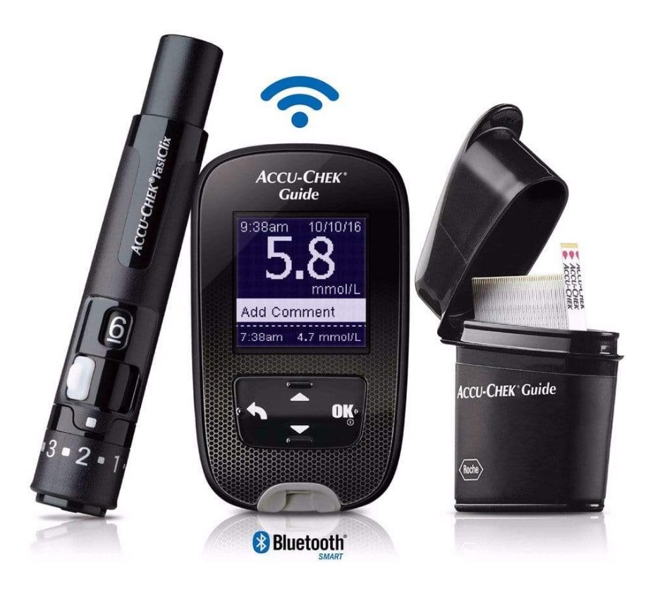 Máy đo đường huyết Accu-Chek Guide (thế hệ mới)