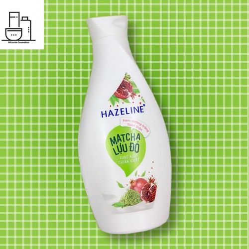 [HCM]Sữa Dưỡng Thể Hazeline Matcha Lựu Đỏ 230gr