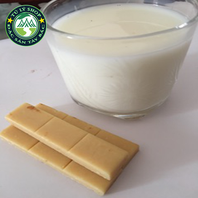 Bánh sữa xanh Mộc Châu 200g (hộp xanh vị nguyên bản)