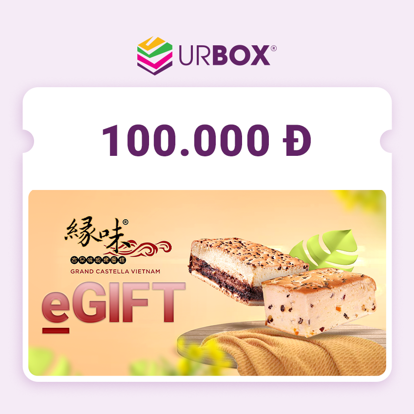 [Grand Castella | UrBox] Evoucher mệnh giá 100,000đ
