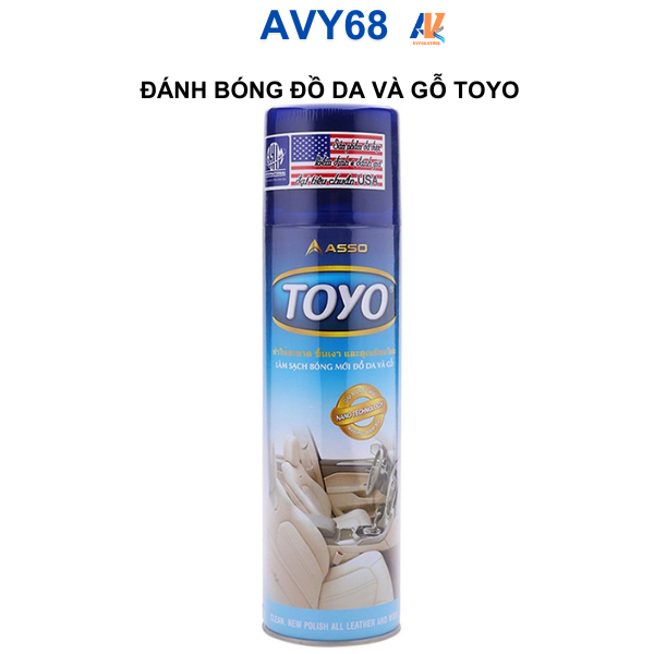 Đánh bóng đồ da và gỗ Toyo