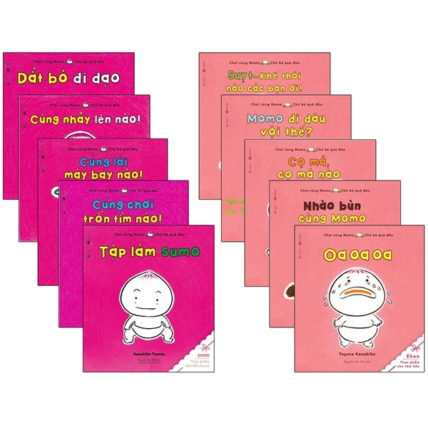 Fahasa - Combo Sách Hay Momo - Chú Bé Quả Đào (Bộ 10 Quyển)