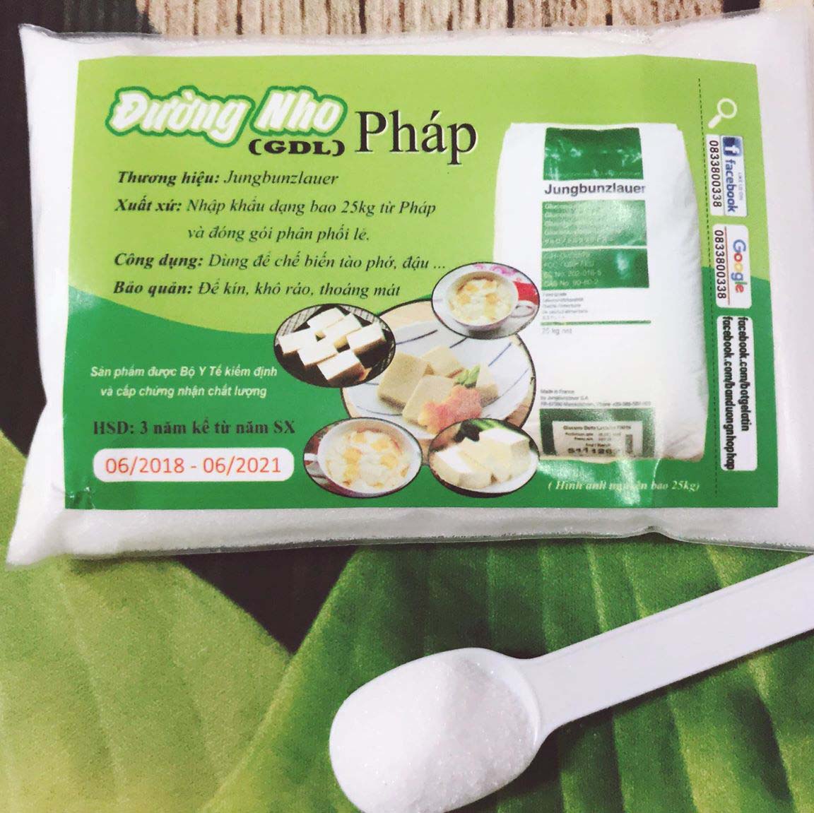 Đường nho pháp chiết 100gr