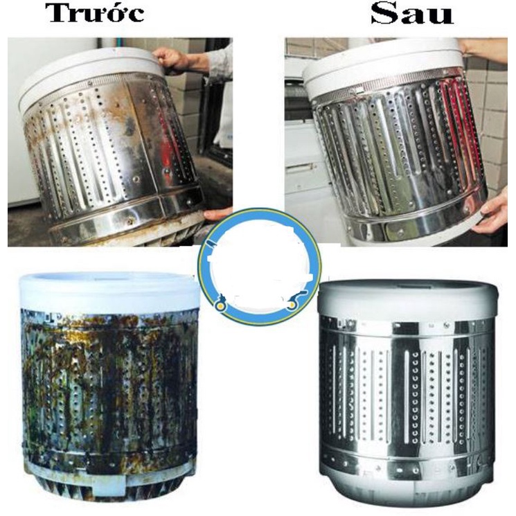 Bột Tẩy Lồng Máy Giặt Denk Clin.