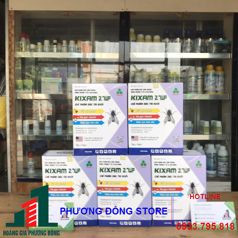 Kixam 2.7 WP chế phẩm diệt ruồi gói 20g