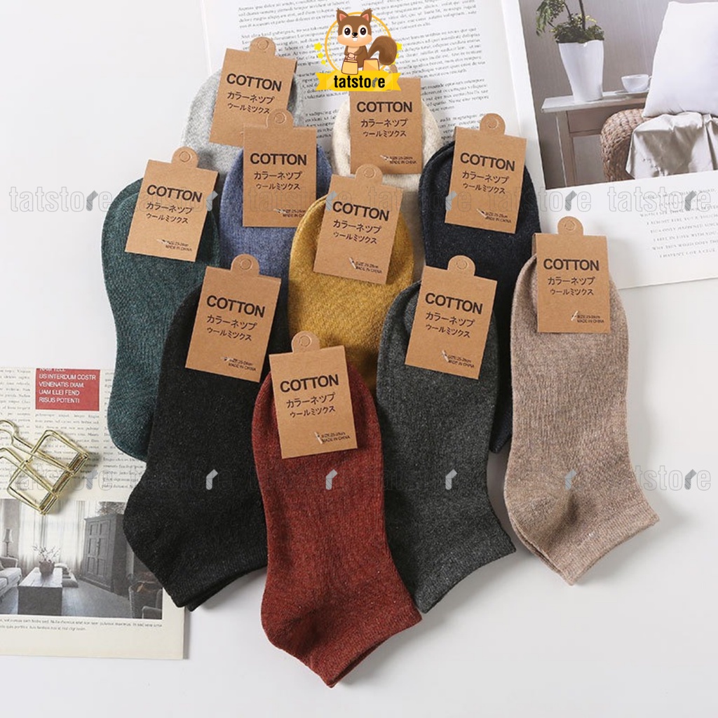 VỚ TẤT NAM COTTON SỌC NỔI
