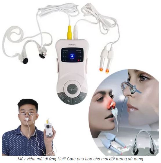 Máy Xông Viêm Mũi Dị Ứng Haili Care [Freeship - Hàng Cao Cấp]