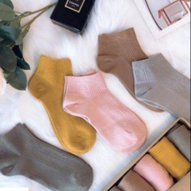 🌼GHÉP ĐƠN🌼 COMBO Tất/vớ cổ ngắn vintage