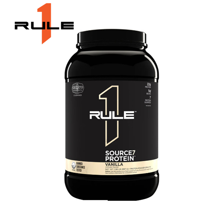 Set tăng cơ whey và EAA Rule 1 Source 7 Protein 1.98lb & Rule 1 Essential Amino 9 30 servings