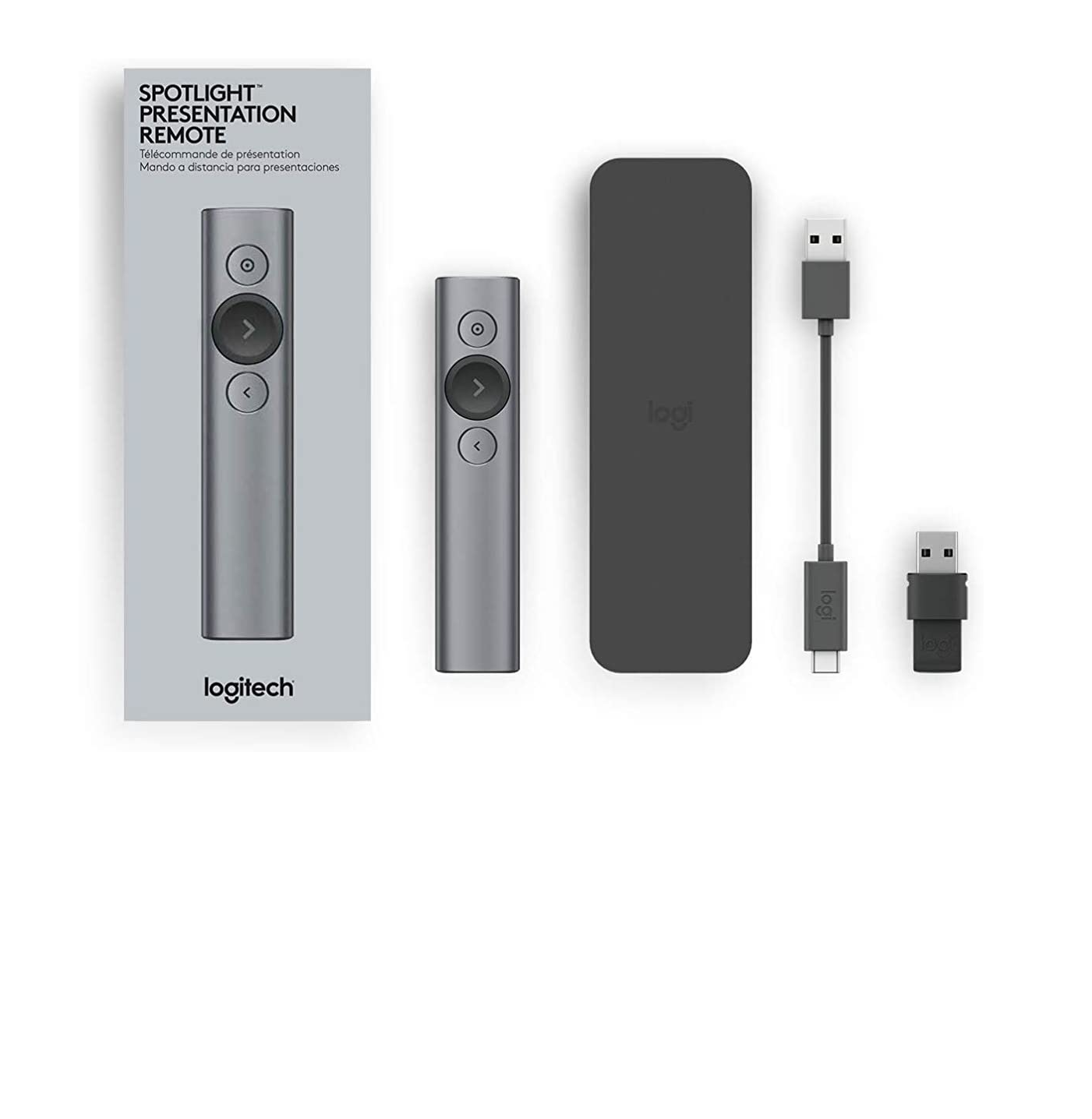 [HCM]Bút Thiết Bị Trình Chiếu Logitech Spotlight USB Bluetooth - Hàng Chính Hãng