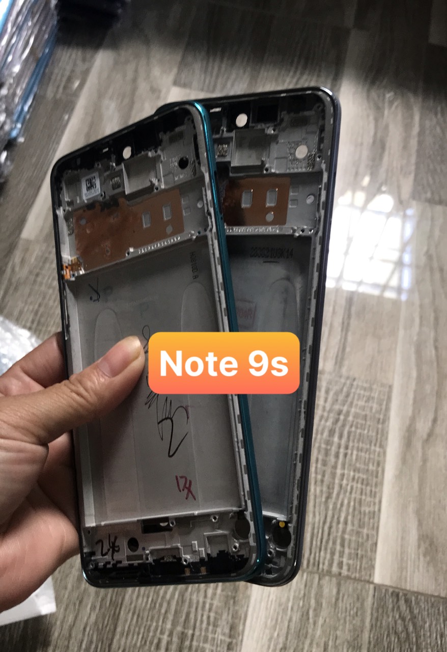 Khung máy Xiaomi Redmi Note 9s / Redmi Note 9 pro ( gồm sườn máy . khung xương, phím)