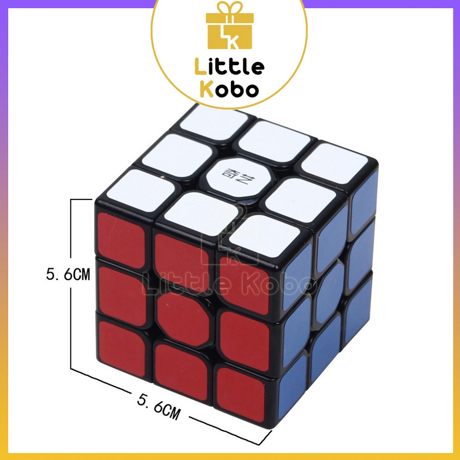 Rubik 3x3 QiYi Sail W Rubic 3 Tầng Khối Lập Phương 3x3x3 Đồ Chơi Trí Tuệ Trẻ Em Phát Triển Tư Duy - Little Kobo