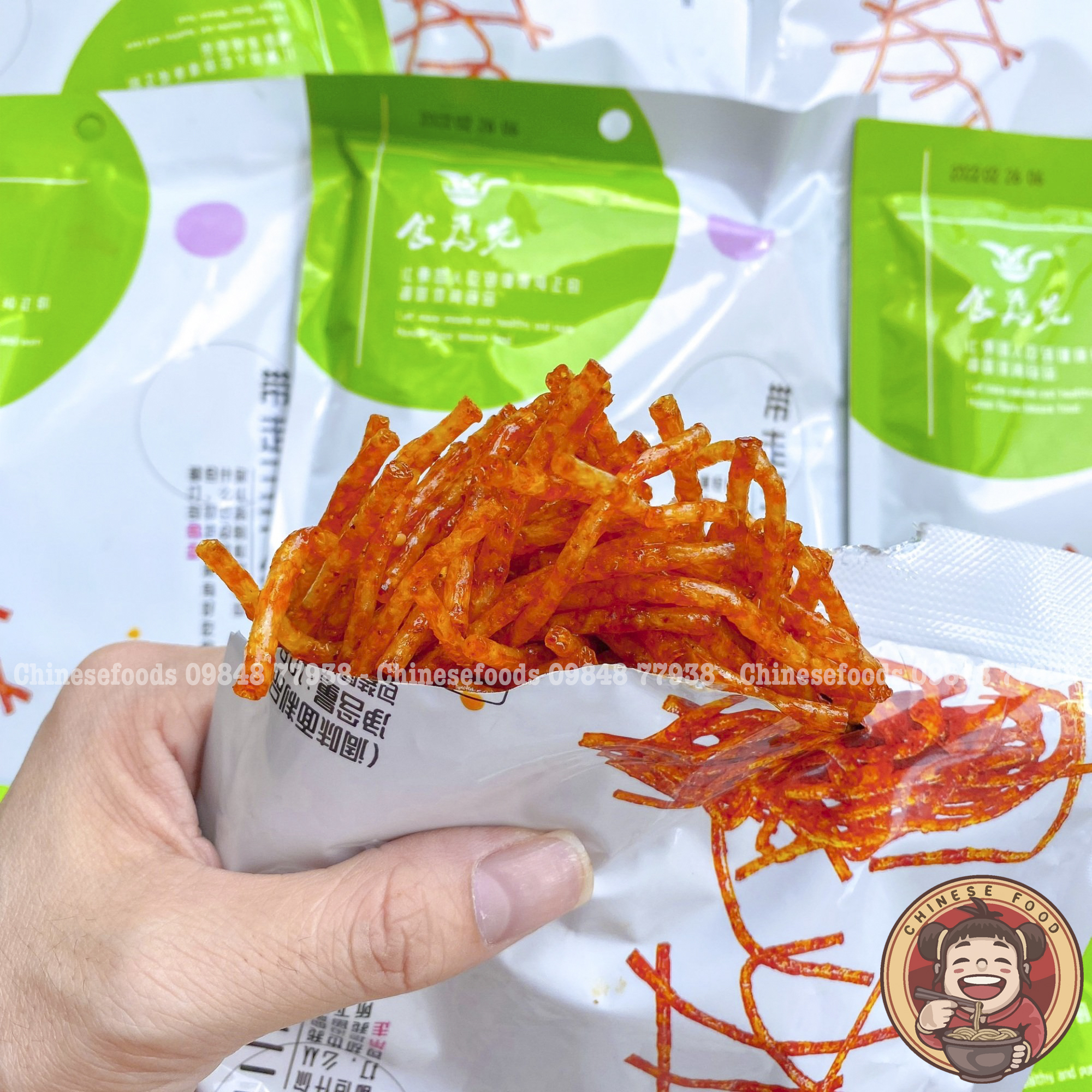 Que cay DongDong tẩm vị ăn liền 100gr