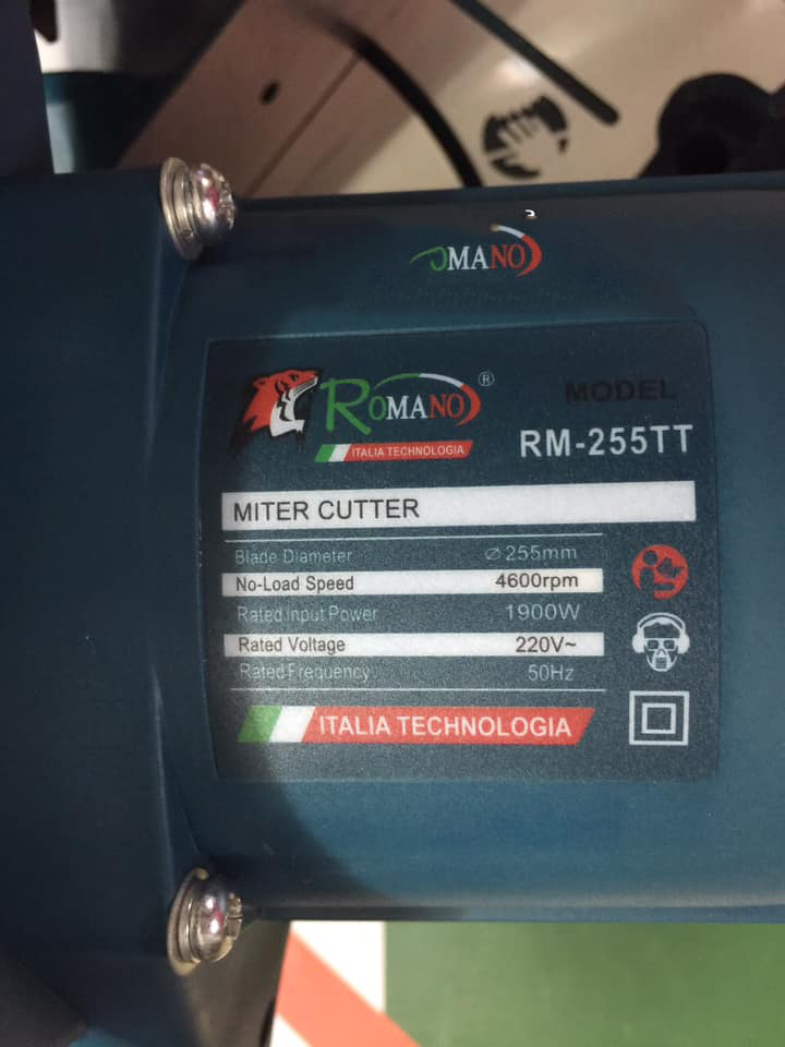 Máy Cắt Nhôm Romano RM-9255TT 1900W