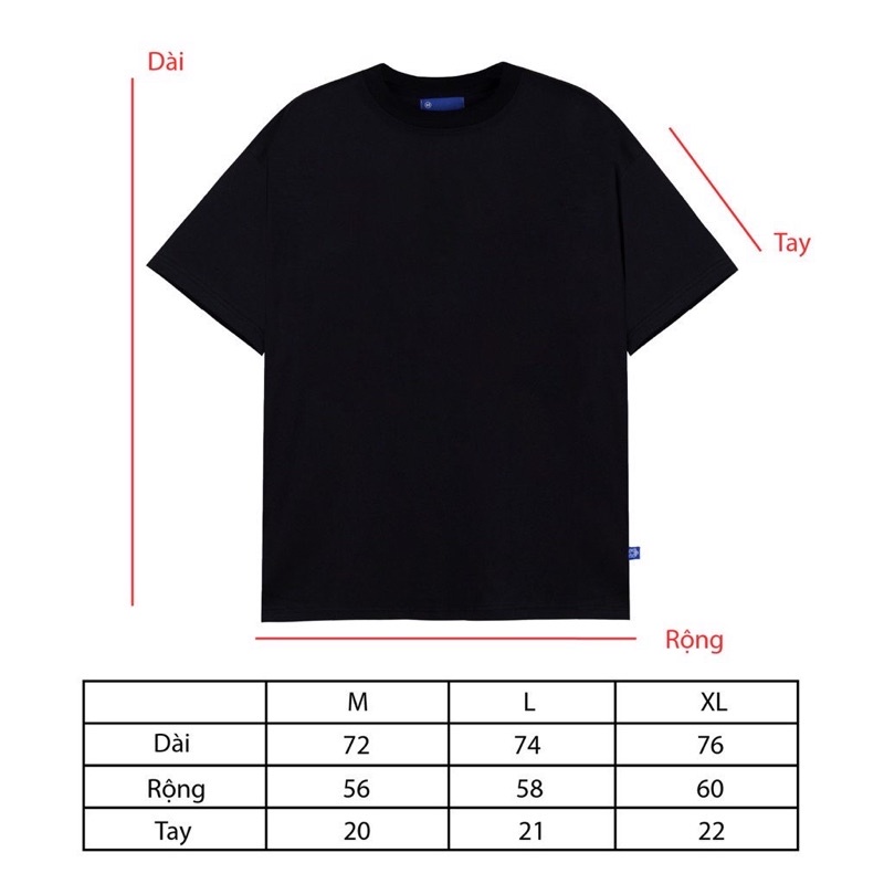 Áo thun HEYYOU BASIC chính hãng, form rộng siêu xinh
