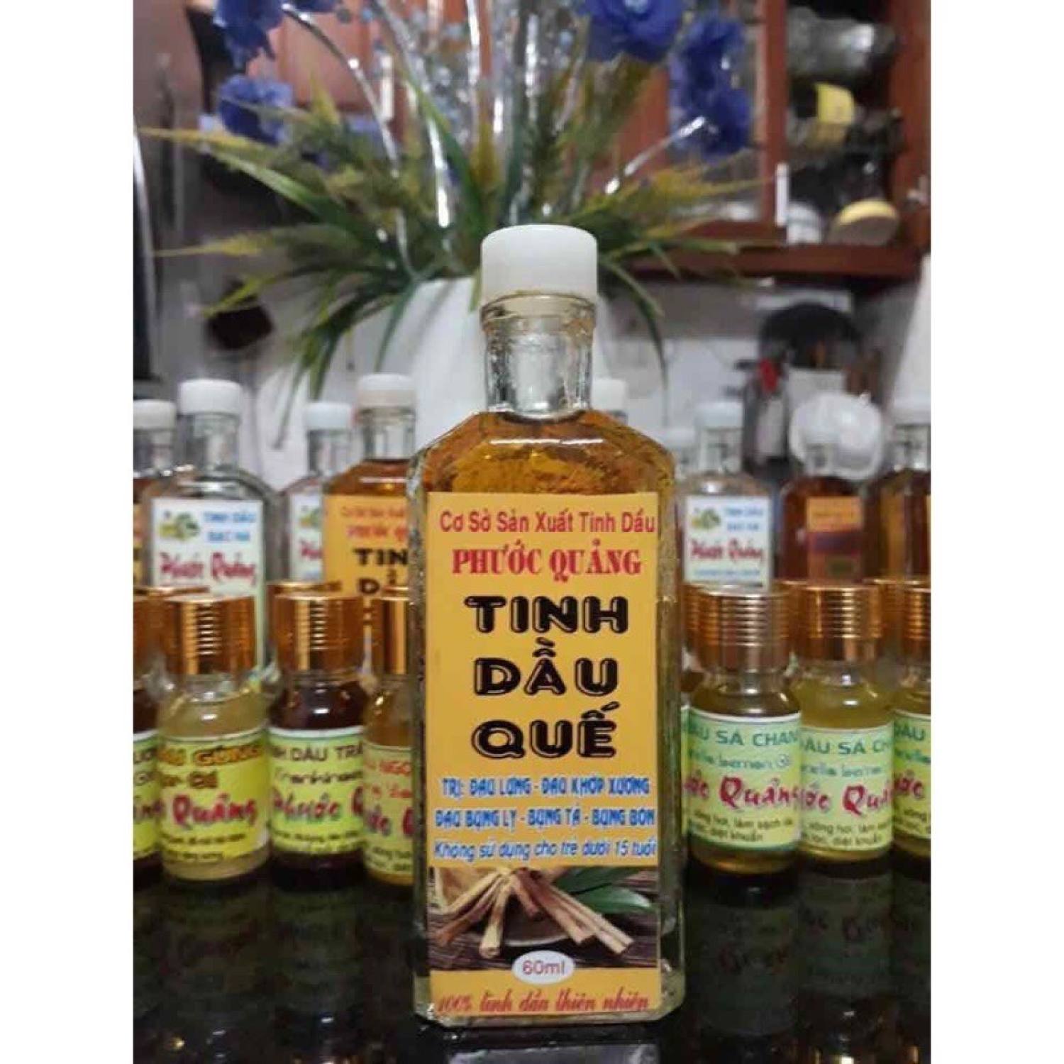 Tinh dầu Quế Phước Quảng nguyên chất 50ml
