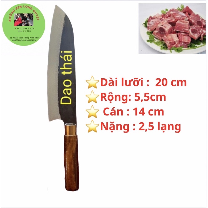 Dao chặt - thái - lọc nhíp ô tô - Dao Lý Nhân