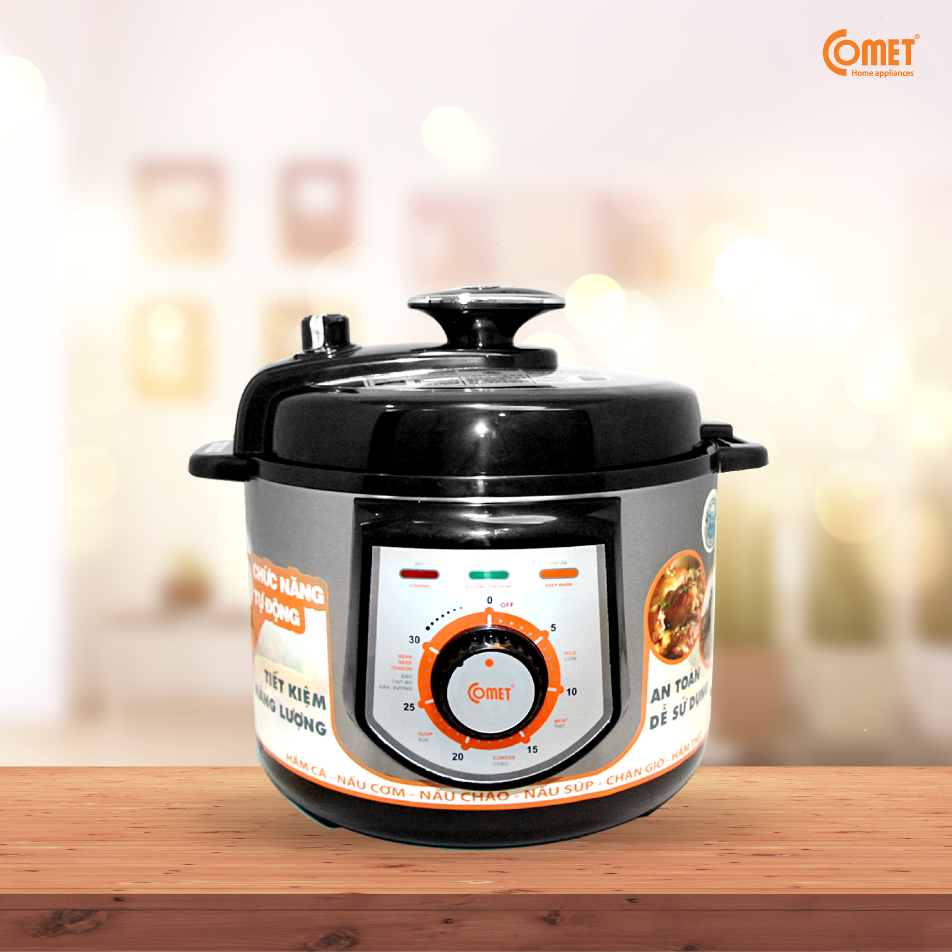 Nồi áp suất điện Comet - CM6150
