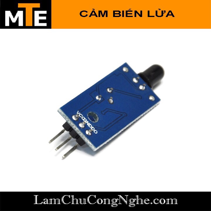 Mạch cảm biến phát hiện ngọn lửa Flame sensor - Module arduino