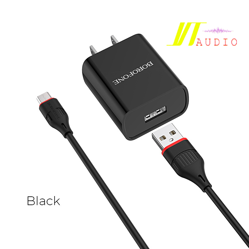 Bộ Sạc Iphone. Bộ Sạc nhanh Borofone BA20 Lightning 2.1A