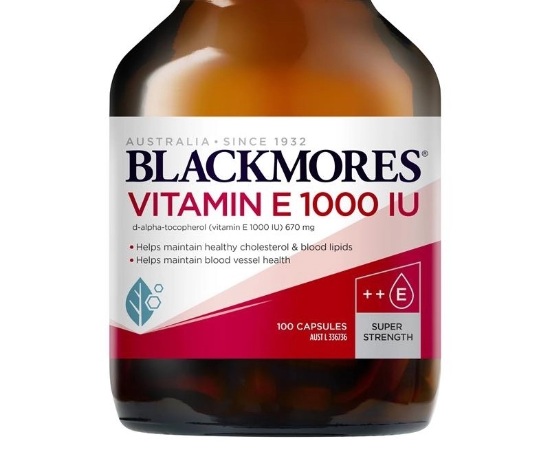 Vitamin E 1000IU Blackmores của Úc