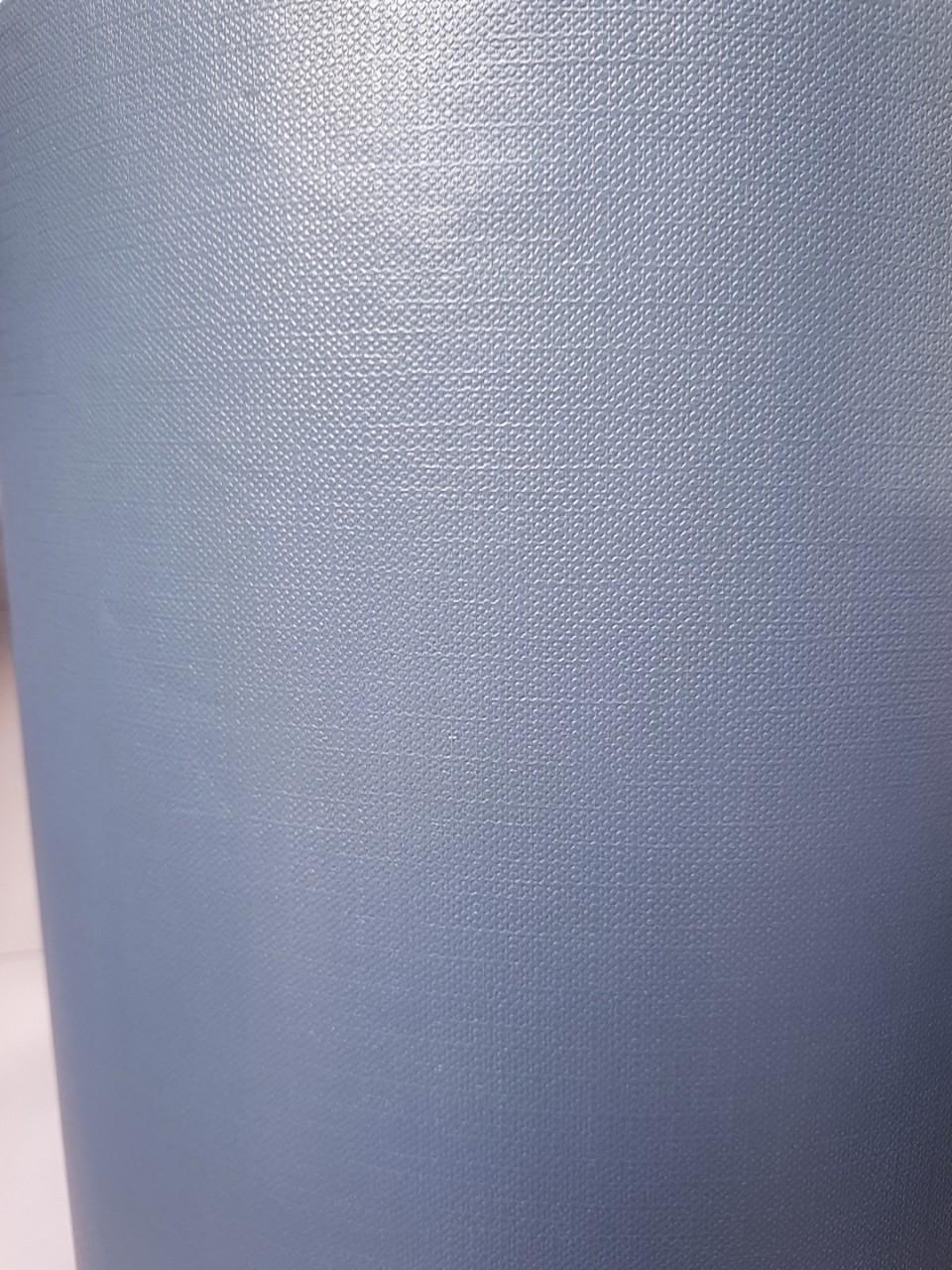 Cuộn 10m decal giấy dán tường màu xanh xám bề mặt nhám khổ 45cm keo sẵn bóc dán