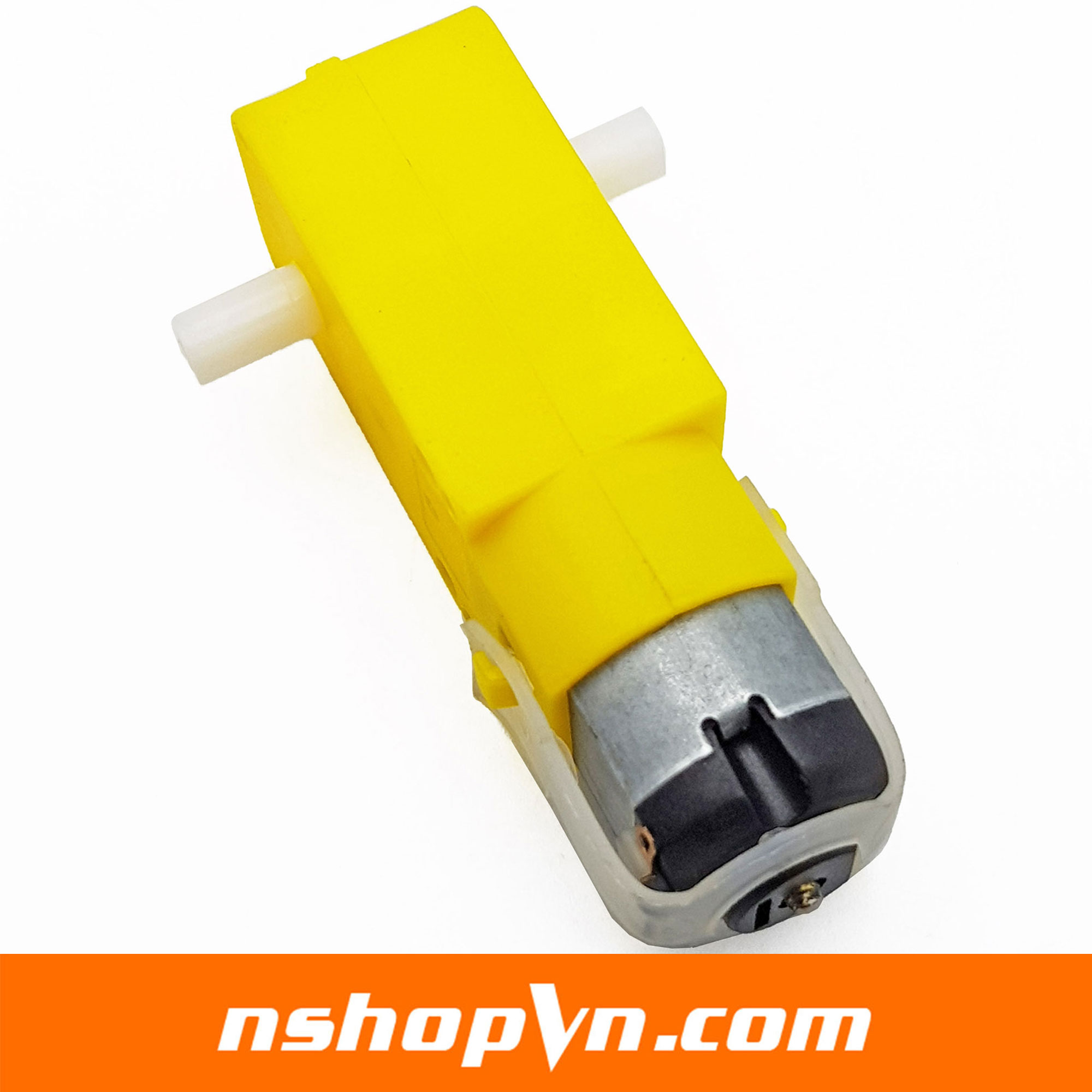 Động cơ DC giảm tốc vàng 2 trục 1:48