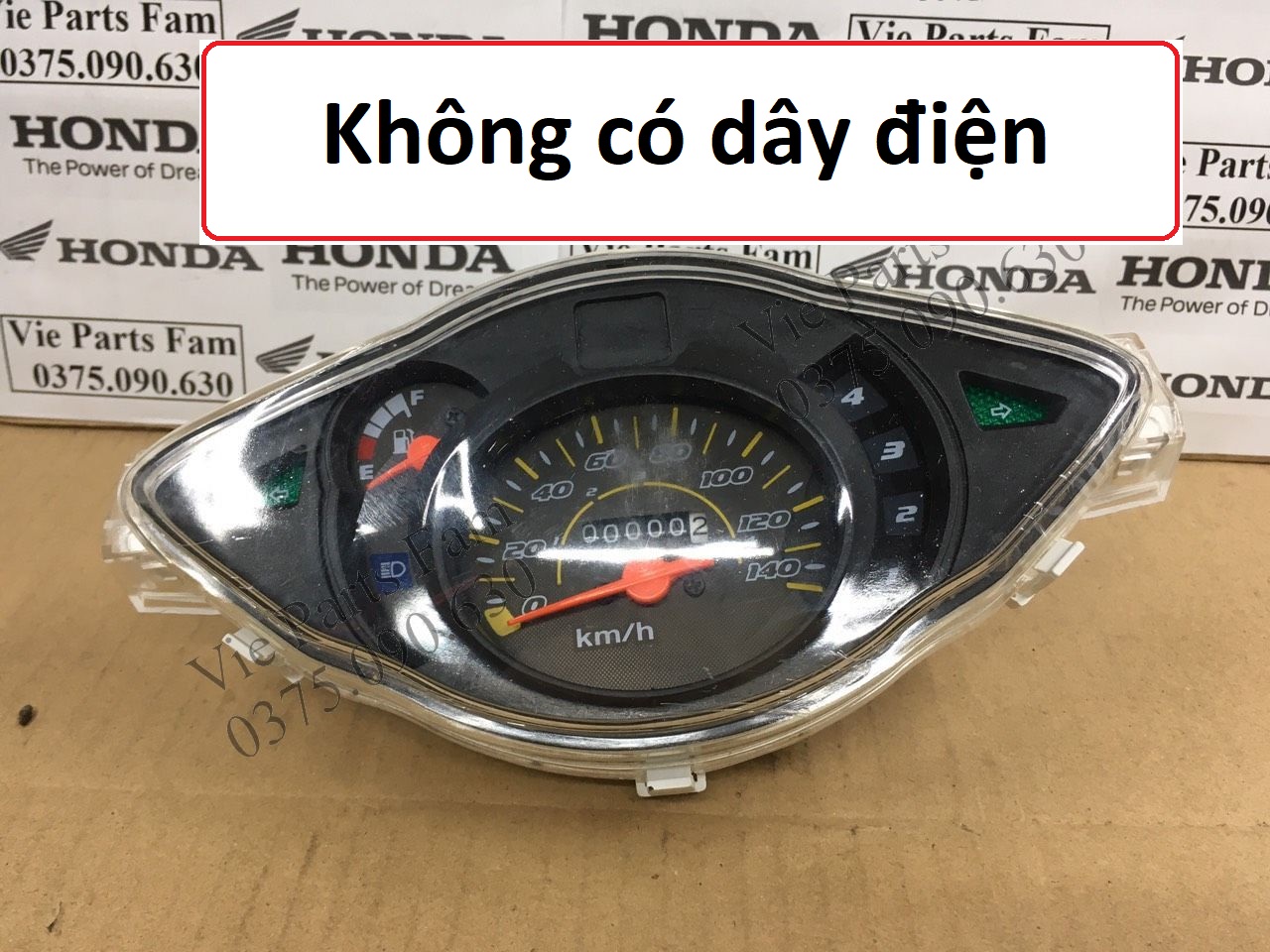 Bộ đồng hồ Wave A100, RS100, Wave cá 100, Wave rồng 100 (không có dây điện)