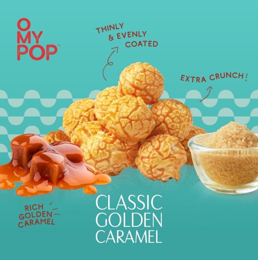 Bắp Rang OMyPop Malaysia Nhiều Vị 70G